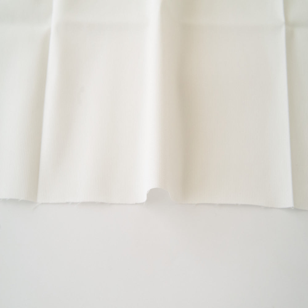 綿ポリ混紡コードレーン#101 オフ白