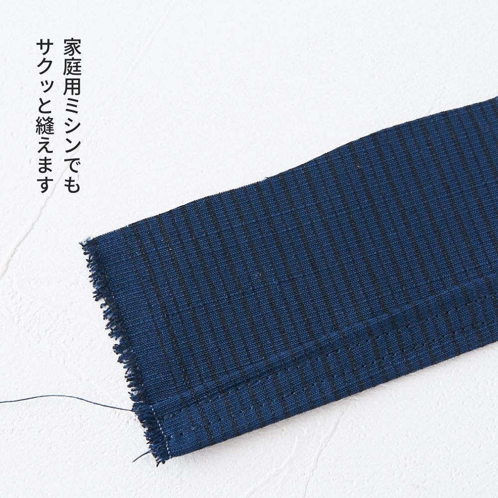 ポリエステル 紬ストライプ 画像6