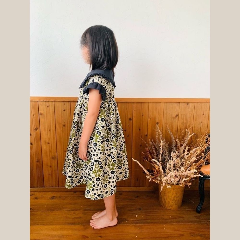 コットンリネンキャンバス シェイナの花