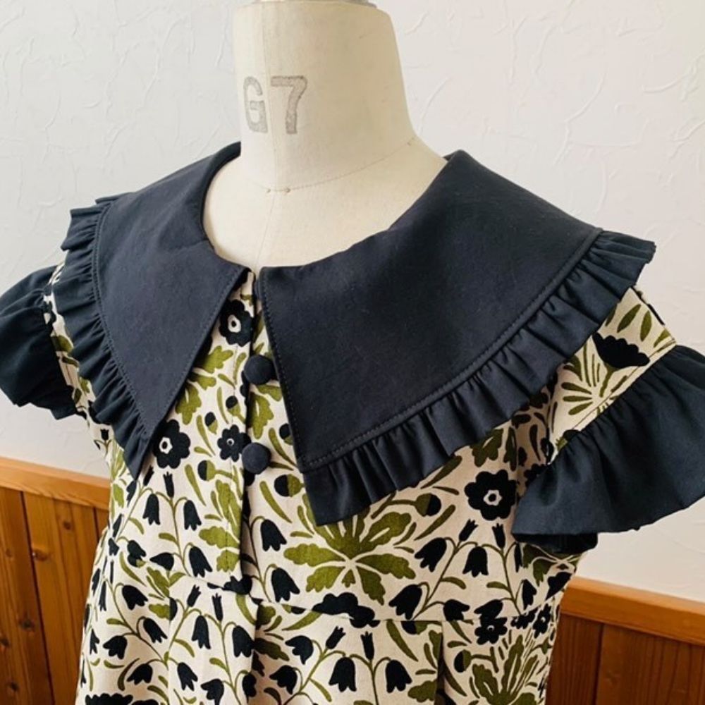 コットンリネンキャンバス シェイナの花
