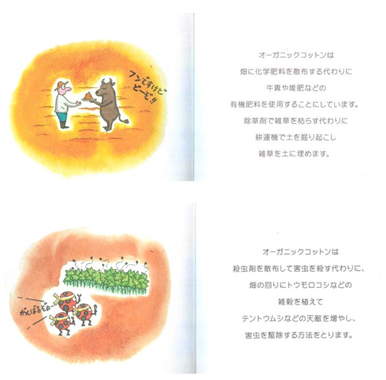 オーガニックコットン 7mm 袋ひも 7color 30m巻