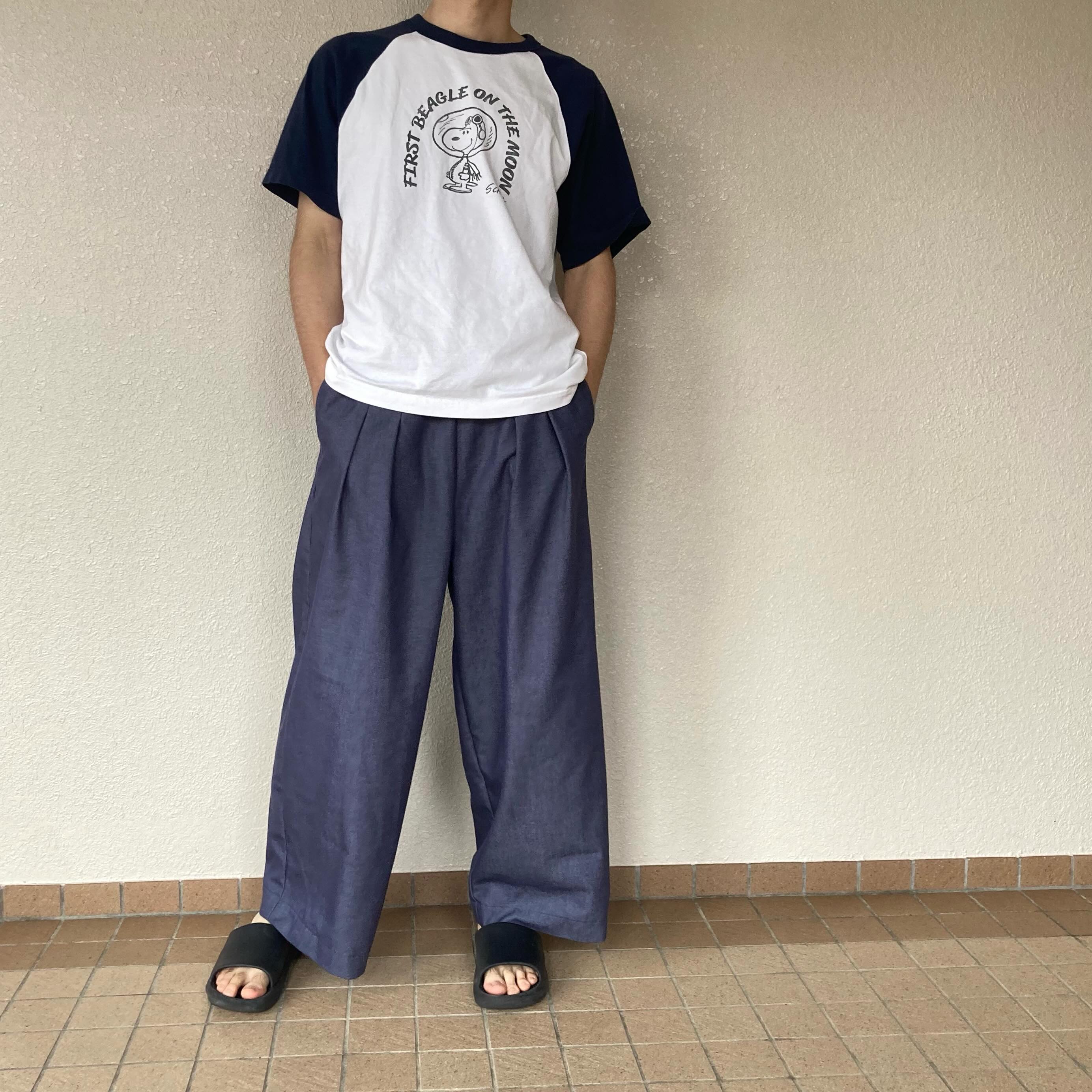 色落ちしない 綿ポリデニム 10オンス相当 パンツ Instagram作品例 DaU_ToZkg0p 1 sw2694-1#カラー_1 ダークネイビー