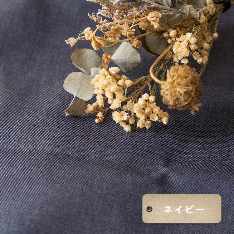 色落ちしない 綿ポリデニム 10オンス相当