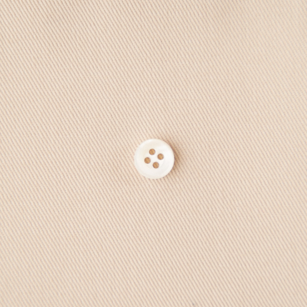 綿ポリ交織デニム無地#125 ベージュ