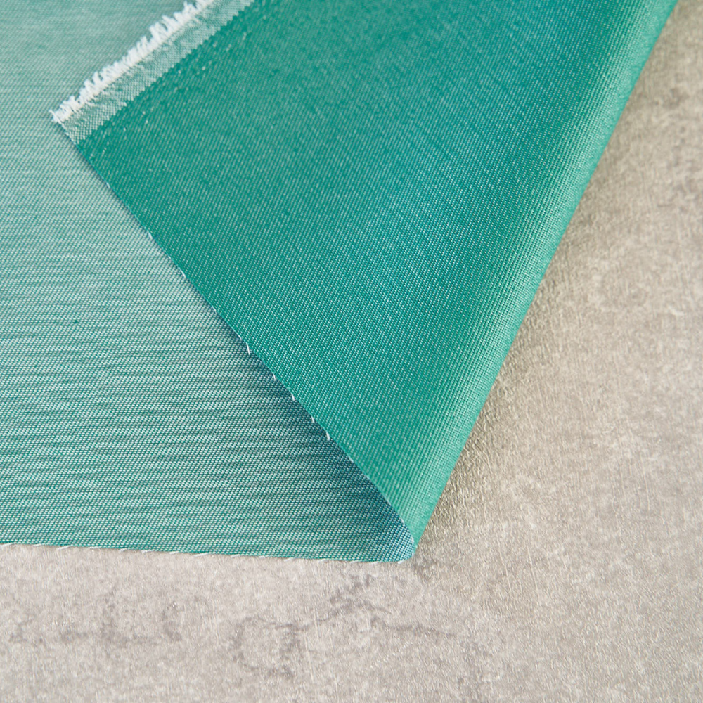 色落ちしない 綿ポリデニム 10オンス相当#カラー_133 アイビー