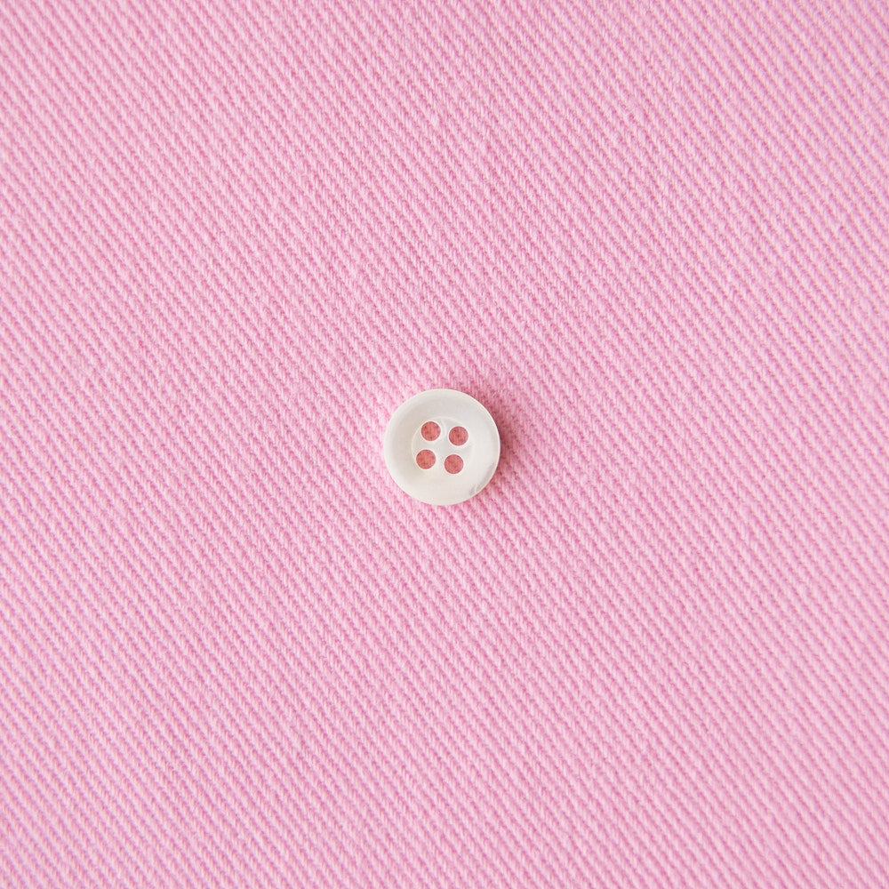 綿ポリ交織デニム無地#4 ピンク